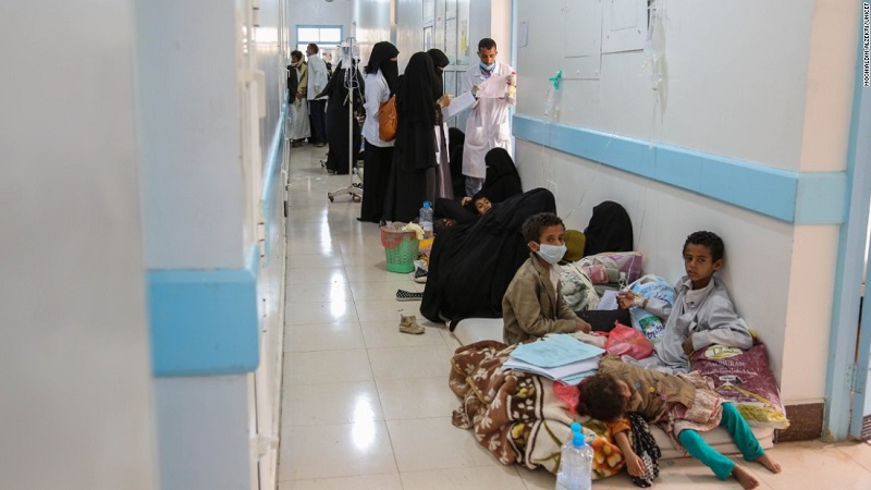 ยอดผู้ติดเชื้ออหิวาต์ในเยเมนทะลุ 3 แสนคน
