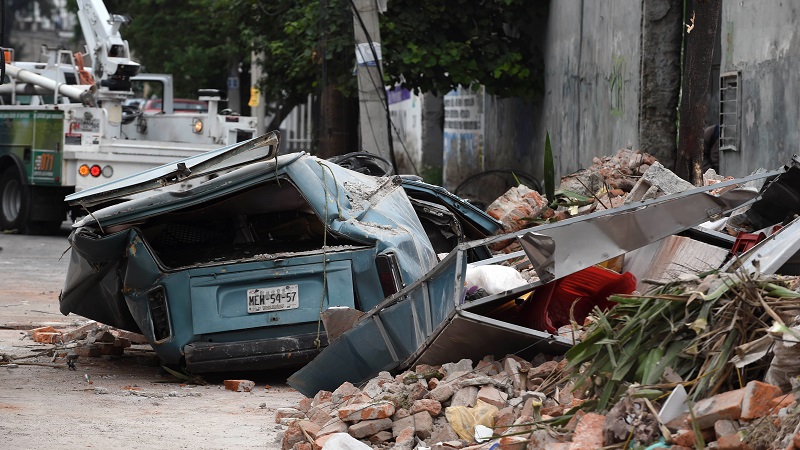แผ่นดินไหวเม็กซิโกยอดพุ่ง 58 ศพ