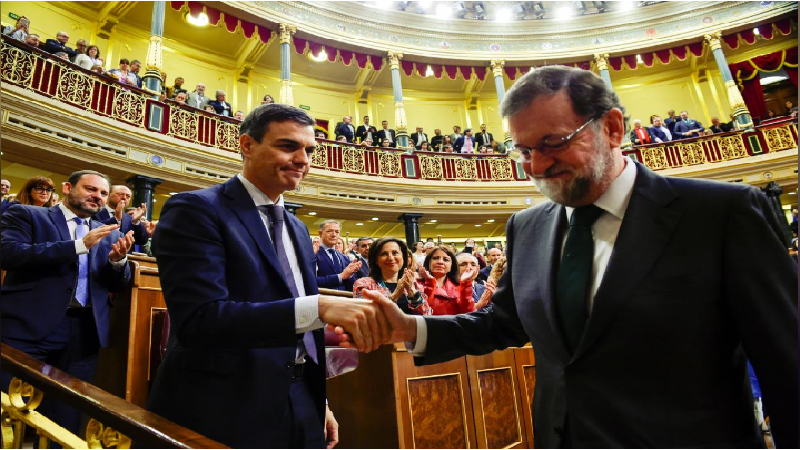 สเปนได้นายกรัฐมนตรีคนใหม่ หลังราฆอยแพ้โหวตไม่ไว้วางใจ 